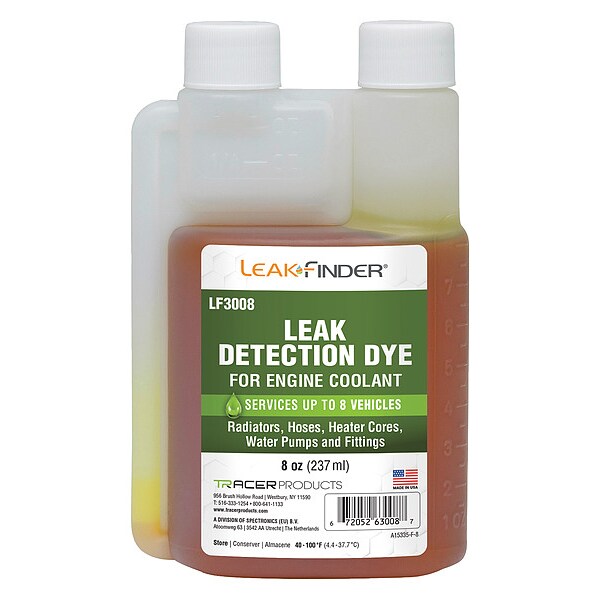 UV Leak Detection Dye, 8 oz. Size