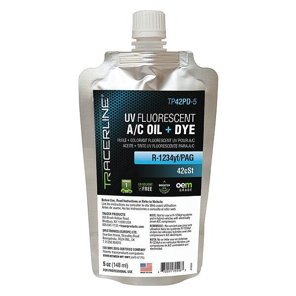 UV Leak Detection Dye, 5 oz. Size