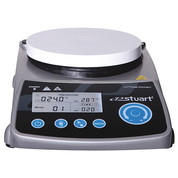 Hot Plate, Digital, Round, 110V