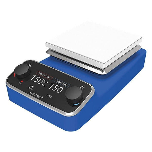 Stirring Hot Plate, Ceramic, Square, 230V