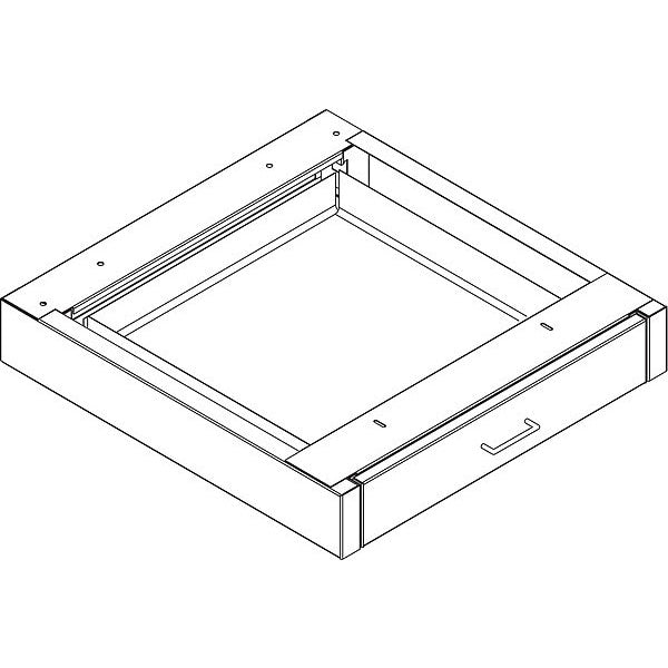 Suspended Pencil Drawer, Metal