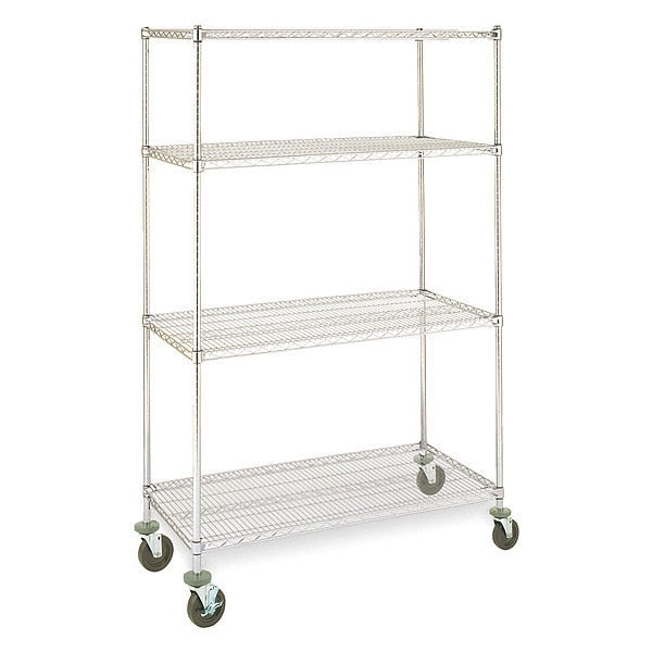 Metal Shlvng, 18x79x60in, Shlf Cap: 150lb