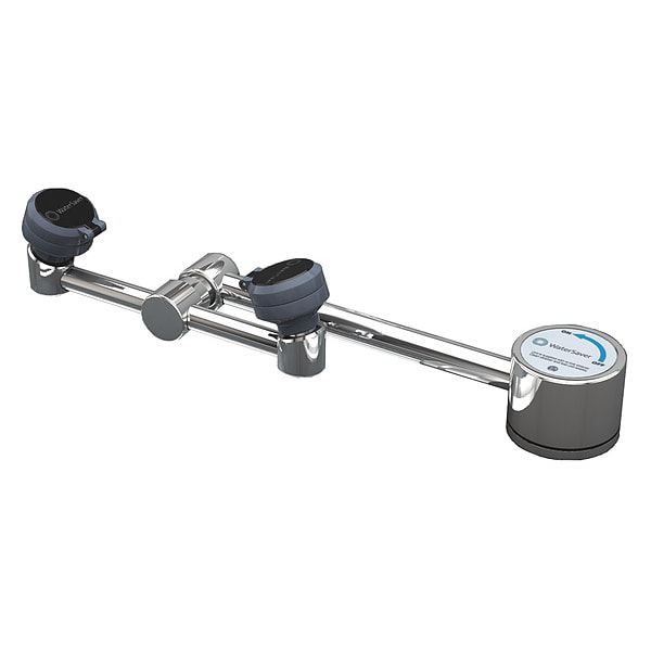 Eyewash, Plastic Spray Head, Silver
