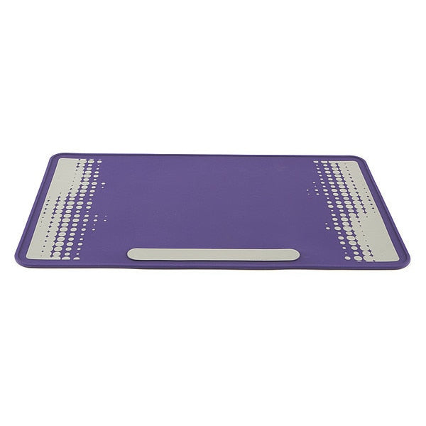 Lab Mat, Silicone Bnch Protector, Prpl/Gry