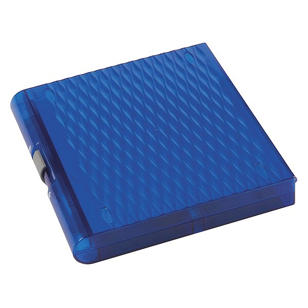 Premium Plus Slide Box, 100-Place, Blu, PK5