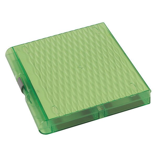 Premium Plus Slide Box, 100 Place, Grn, PK5