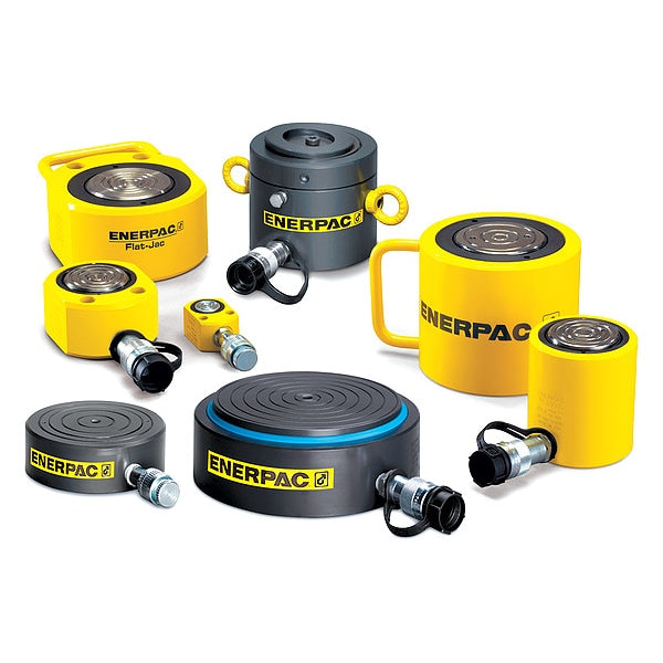 CULP10, 10.9 ton Capacity, 0.24 in Stroke, Ultra Flat Hydraulic Cylinder with Stop-Ring