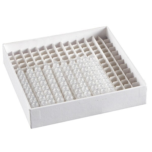 Cardboard Cryogenic Freezer Box, Wht, PK10