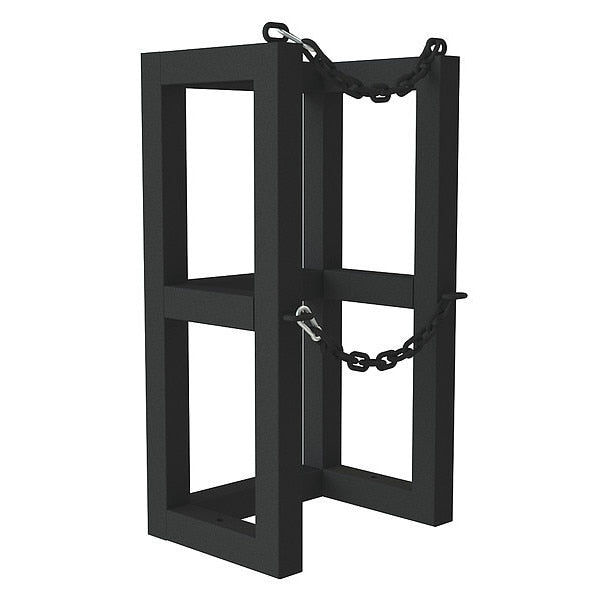 Gas Cylinder Rack, Steel Tubing, 12