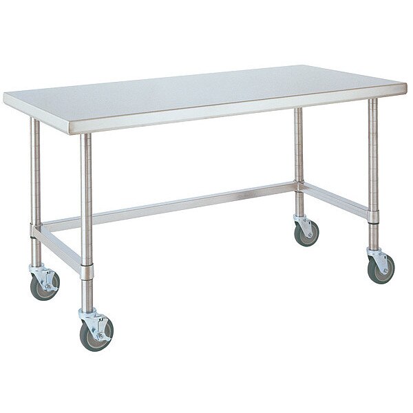 Mobile Equipment Table, 750 lb. Load Cap.