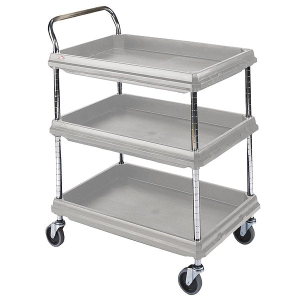 Laboratory Utility Deep Ledge Cart, Gray