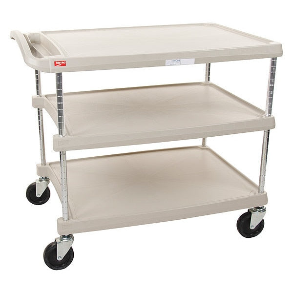 Laboratory Utility Cart, Gray, 36-7/8