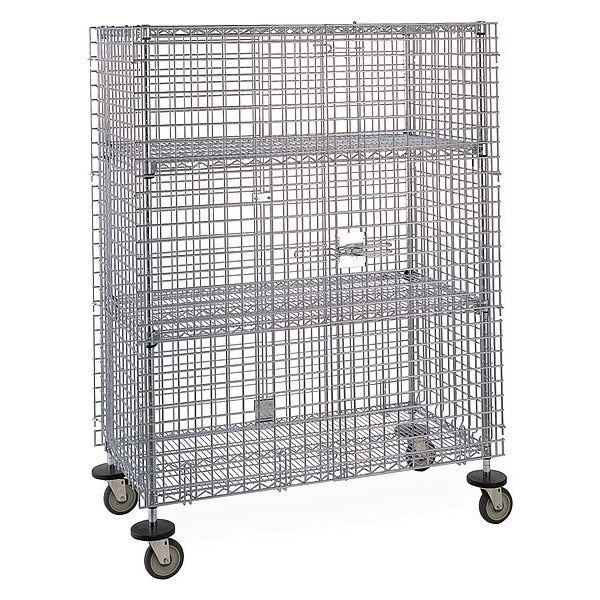 Mobile Security Cart, Blue, 68