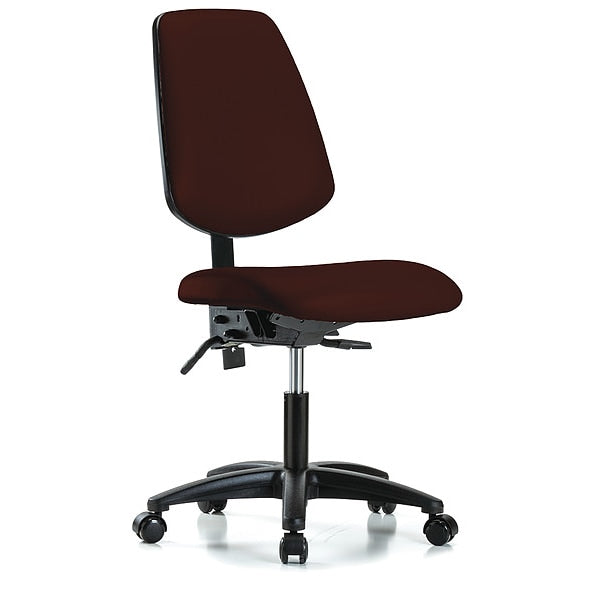Cleanroom Task Chair, 300 lb. Cap., Vinyl