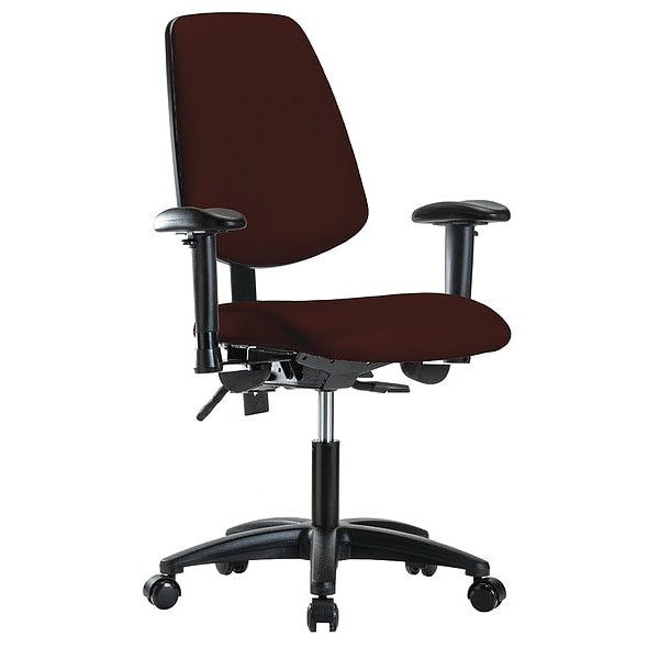 Cleanroom Task Chair, 300 lb. Cap., Vinyl