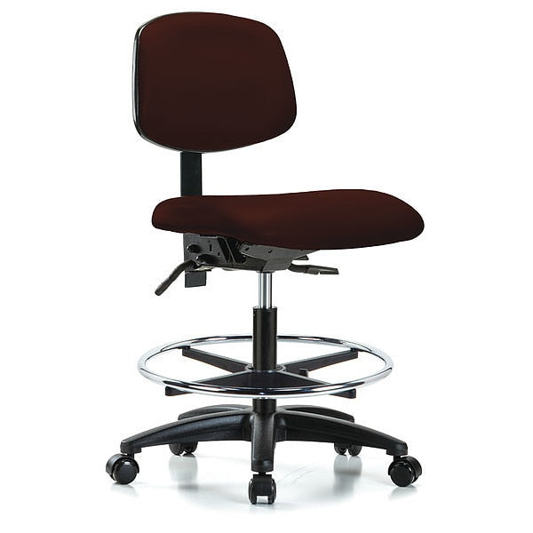 Cleanroom Task Chair, 300 lb. Cap., Vinyl