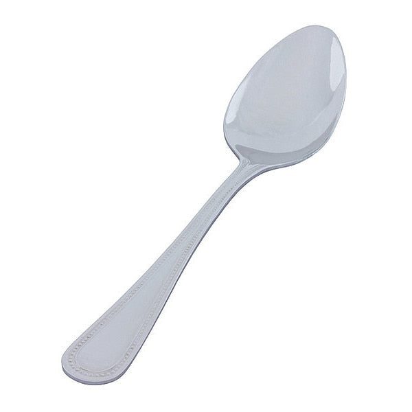 Dessert Spoon, 7 1/4 in L, Silver, PK12