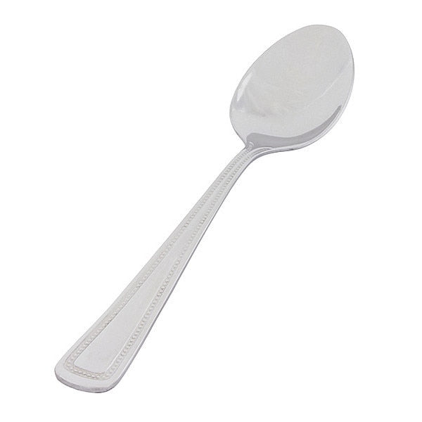 Teaspoon, 6 in L, Silver, PK36