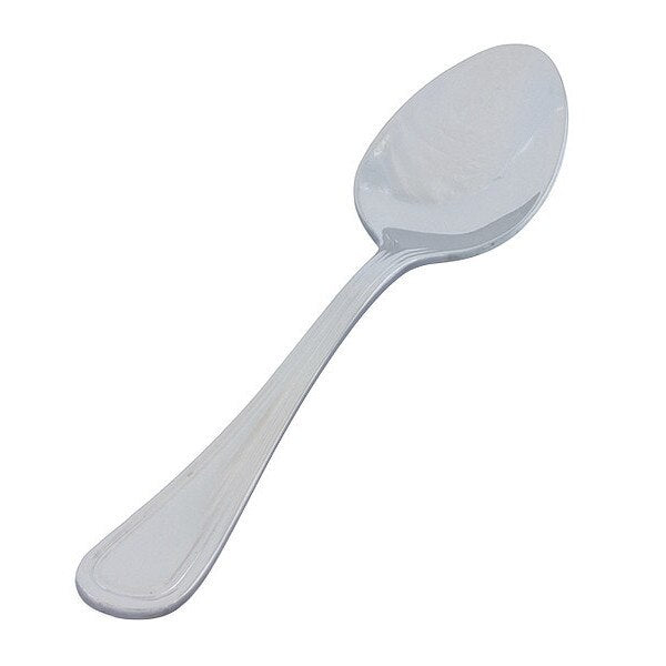 Teaspoon, 5 7/8 in L, Silver, PK12