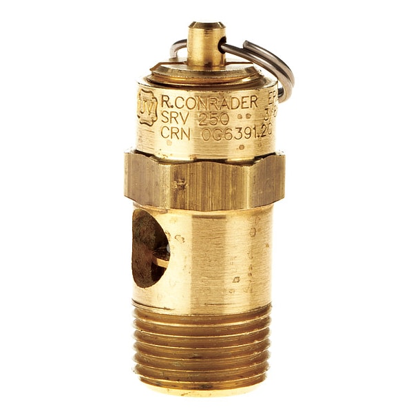 Pressure Relief Valve, Brass Ball