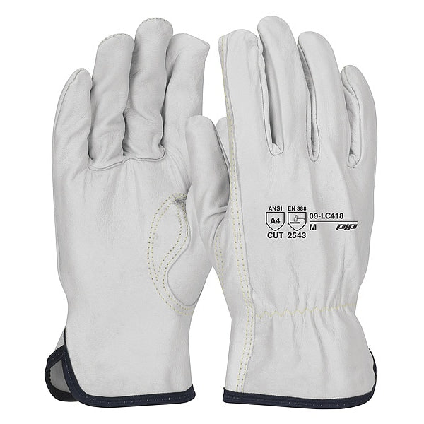 Leather Gloves, S, Gunn Cut, PR, PK12