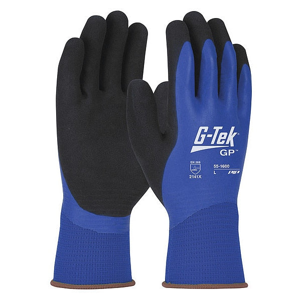 Knit Gloves, XL, Seamless Knit, PR, PK12