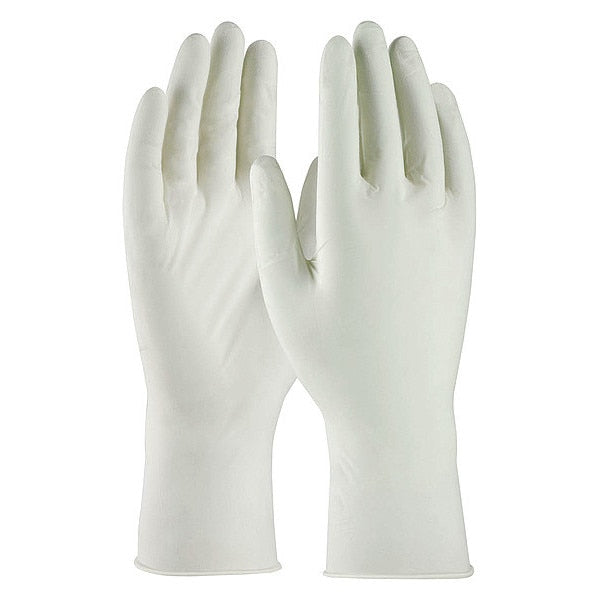 Disposable Gloves, Nitrile, White, XL ( 10 ), 100 PK