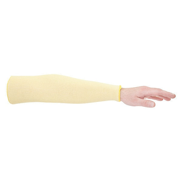 Cut-Resistant Sleeve, Universal Sz, Yellow