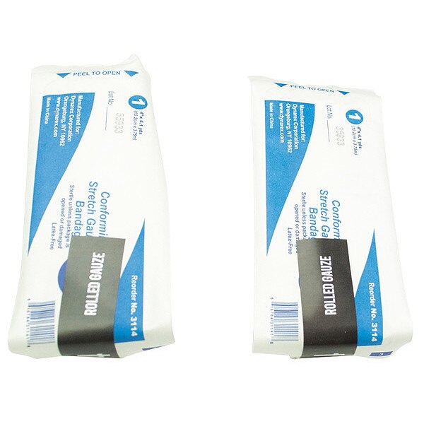 Gauze Wrap, Sterile, White