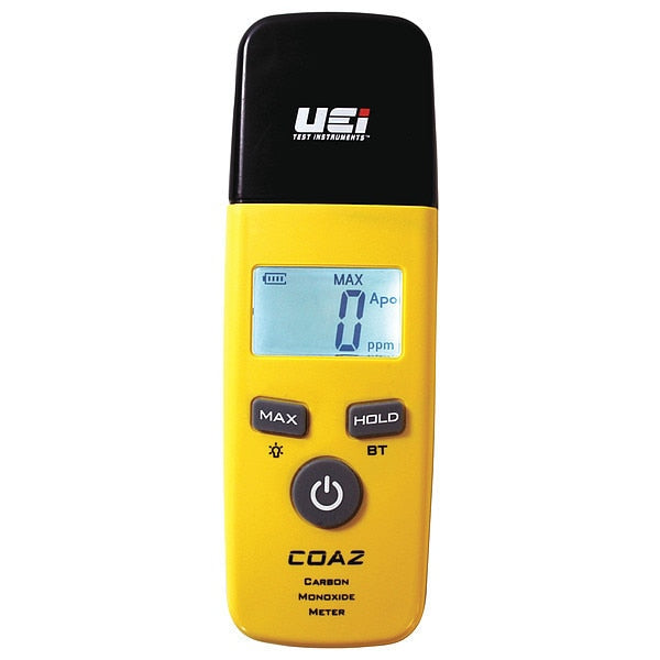 NIST Certified Wireless Carbon Monoxide Detector w/ Alert LED & Belt Clip