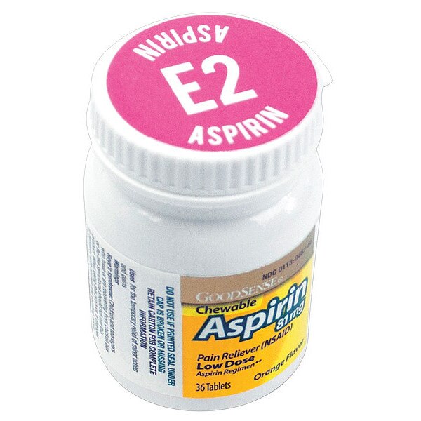 Chewable Aspirin, Medicinal Count 36 x 1