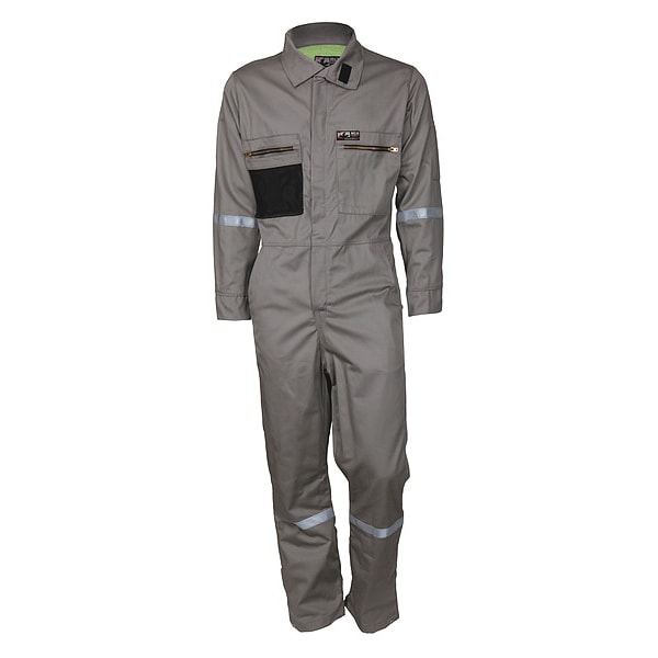 Flame-Resistant Coverall, 42 Size