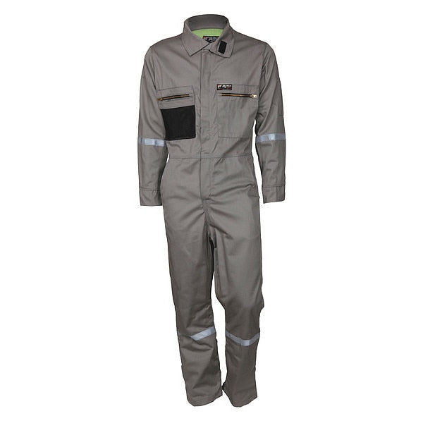 Flame-Resistant Coverall, 56 Size