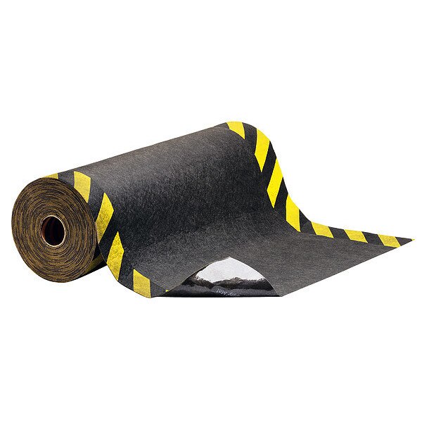Sorbents, 8 gal/pk, 8 gal/pad, Universal Absorbed, Black, Polypropylene