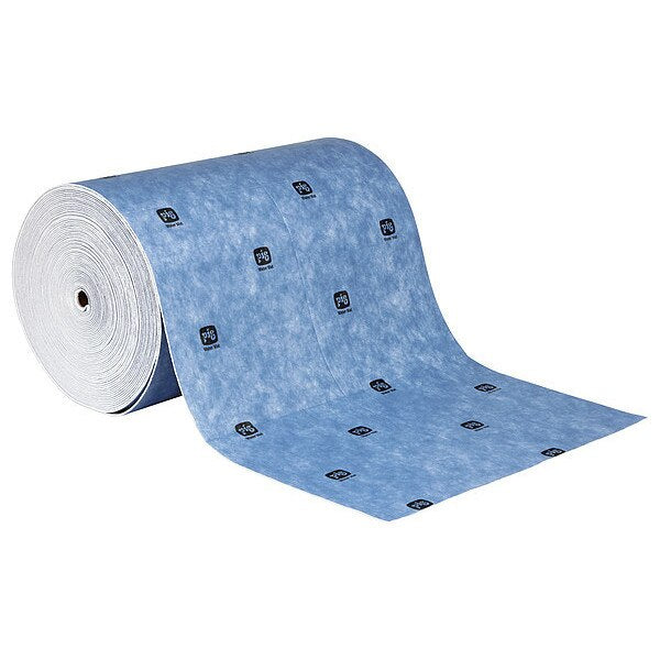 Sorbents, 42 gal. Universal Absorbed, Blue, White, Fibers, Polypropylene
