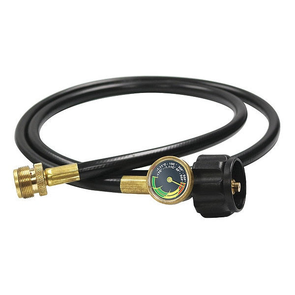 LP Hose/Gauge Assmbly, 8ft Hose