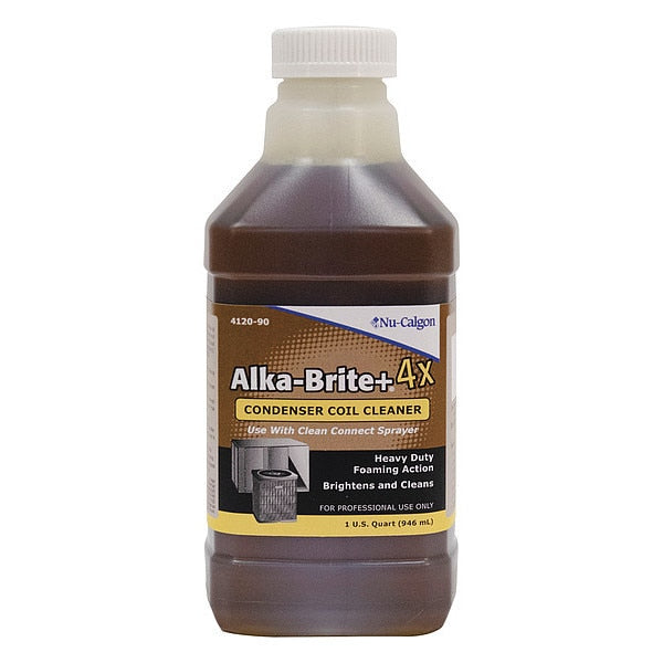 Coil Cleaner, 1 qt., Brown, Liquid