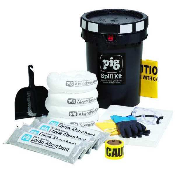 Spill Kit/Station, 8.2 gal. Vol. Absorbed