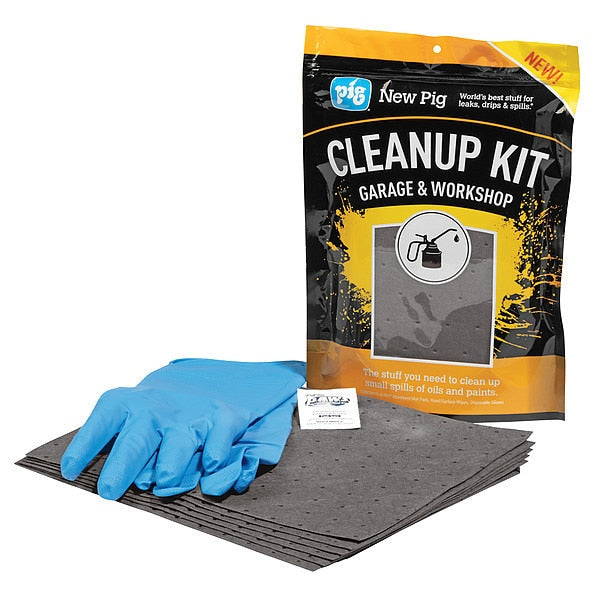 Spill Kit/Station, 0.27 gal Vol. Absorbed