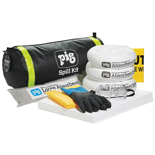 Spill Kit/Station, 6 gal. Vol. Absorbed