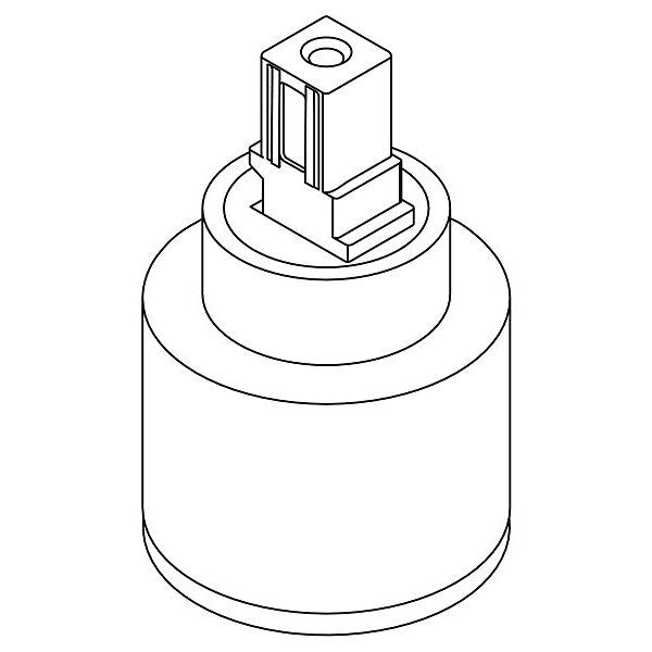 Ball Valve, White, 2