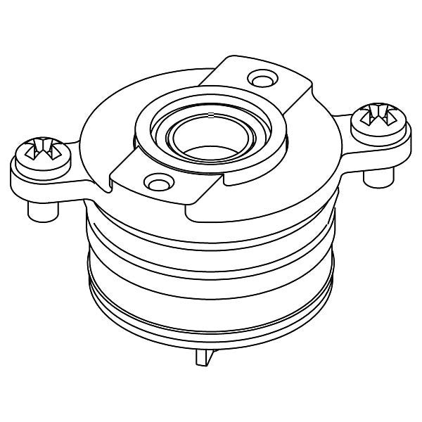 Diaphragm Assembly, Black, Metal, Plastic