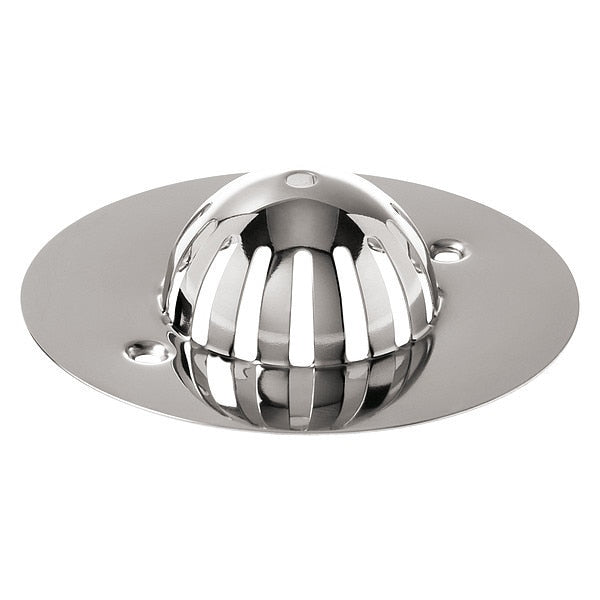 Passivated Buffed Urinal Strainer, Silver