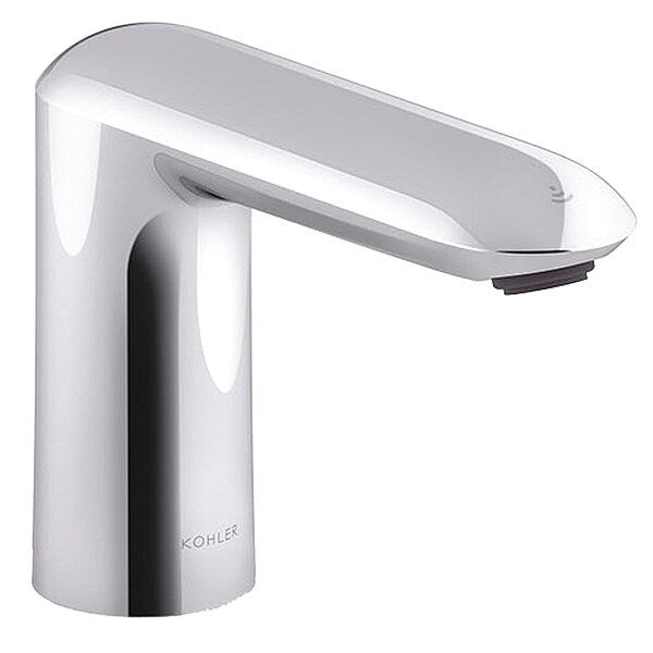 Straight Spout Bathroom Faucet, Metal