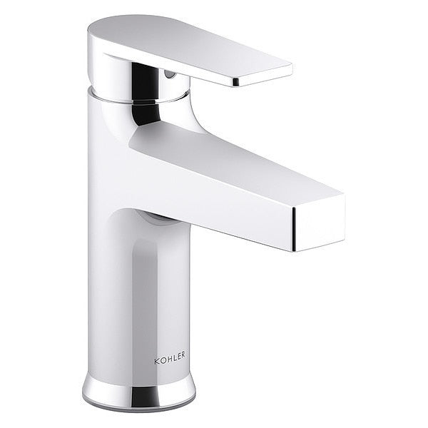 Straight Spout Bathroom Faucet, Manual