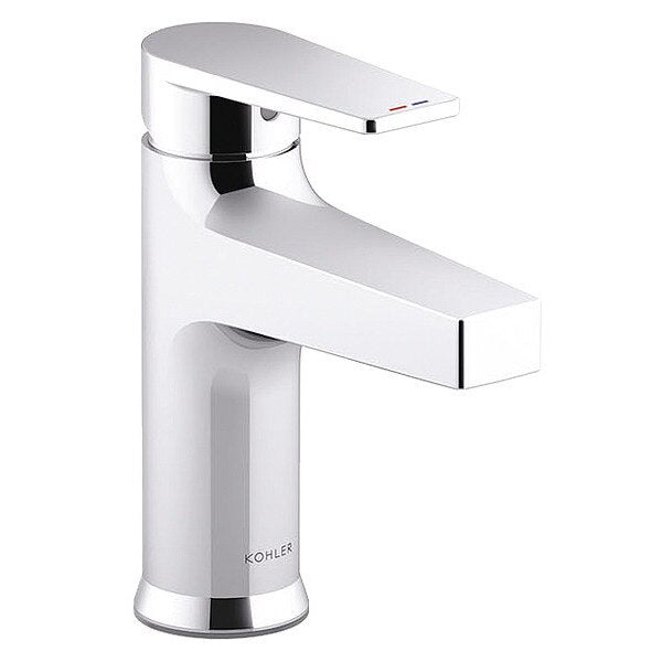 Straight Spout Bathroom Faucet, Manual