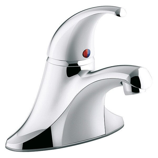 Low Arc Bathroom Faucet, Polished Chrome