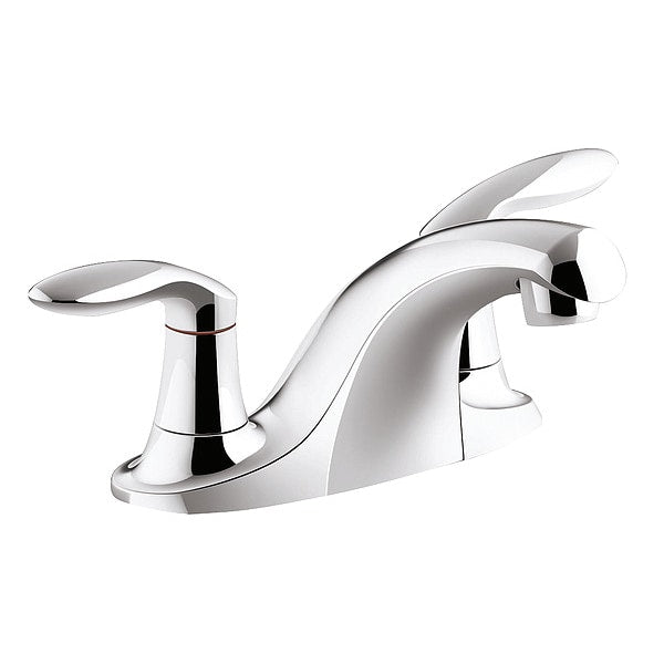 Low Arc Bathroom Faucet, Polished Chrome