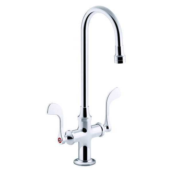 Gooseneck Bathroom Faucet, Manual
