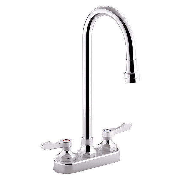 Gooseneck Bathroom Faucet, Manual